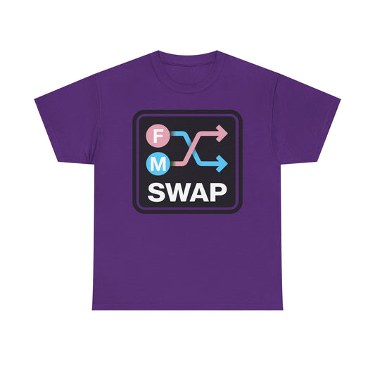 F/M Swap Logo Tee (Railways and Trains Yep)